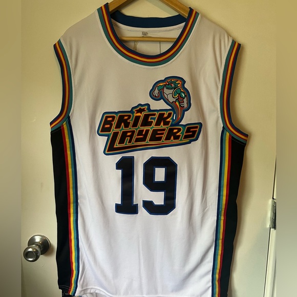 AFLGO Aaliyah #19 Brick Layers Basketball Jersey - 1996 MTV Rock N Jock Throwback